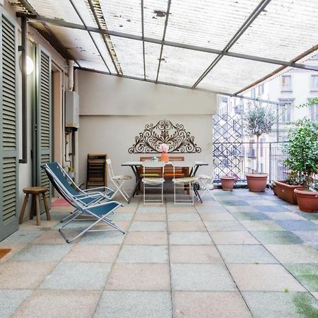 Joivy Apt For 6 With Big Terrace In Milan Centro Storico Eksteriør bilde